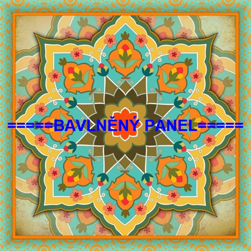 Bavlněný panel /i na pexeso/ 35 x 35 cm