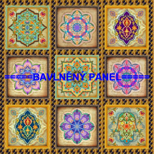 Bavlněný panel /i na pexeso/ 35 x 35 cm