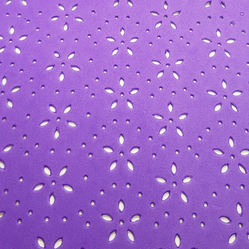 Pěnová guma Moosgummi, 20x30cm, fialová, 1ks