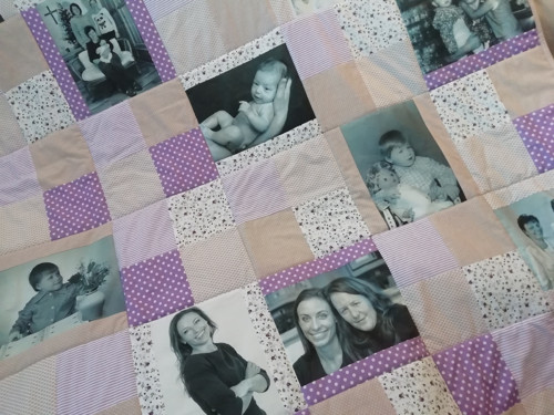 Deka s fotografiemi, fotodeka - náročná