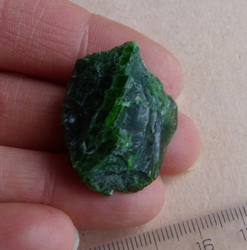 Chromdiopsid - 3 cm - Extra — foto 1
