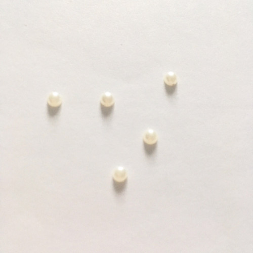 Kamínek perlička 30ks - 4mm — foto 1