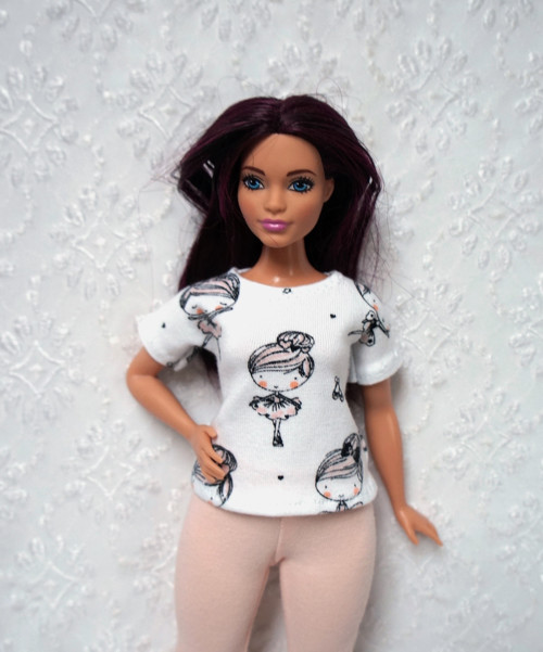 Tričko pro Barbie - curvy - baculku — foto 1