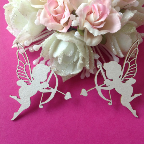 Dekorace Decoland 5 x 4,9 cm,sada 2ks,chipboard — foto 1