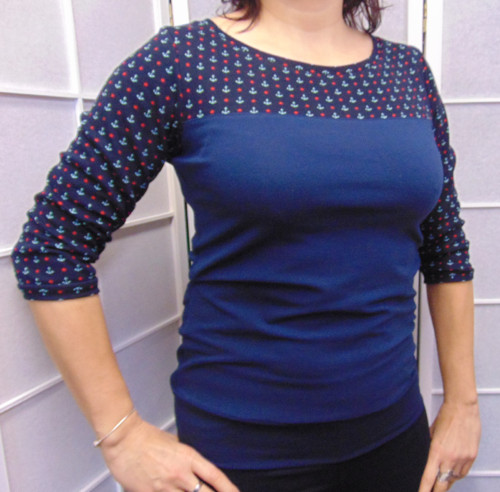 Tričko se sedlem-3/4 rukáv