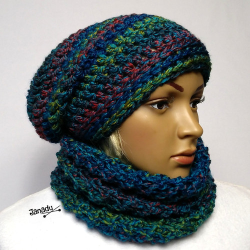 Sada čepice-hučka a nákrčník/rolák — foto 1