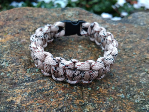 Paracord náramek - písečná bouře
