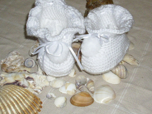 Háčkované botičky — foto 1