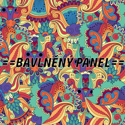 Bavlněný panel 25 X 25 cm