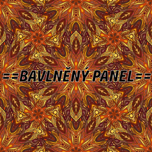 Bavlněný panel 25 X 25 cm