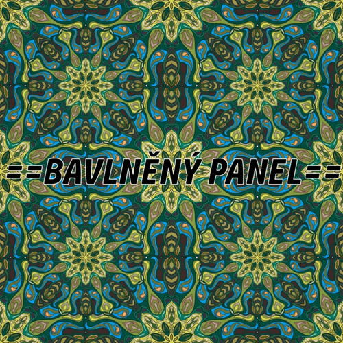 Bavlněný panel 25 X 25 cm