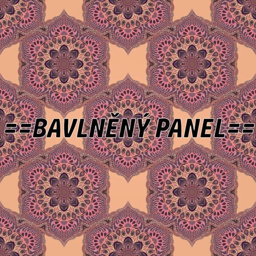 Bavlněný panel 25 X 25 cm