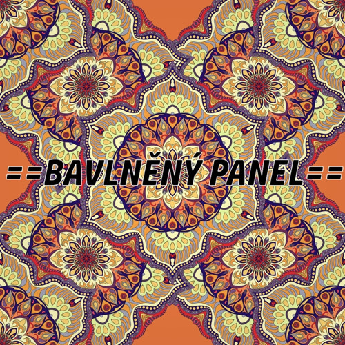 Bavlněný panel 25 X 25 cm — foto 1