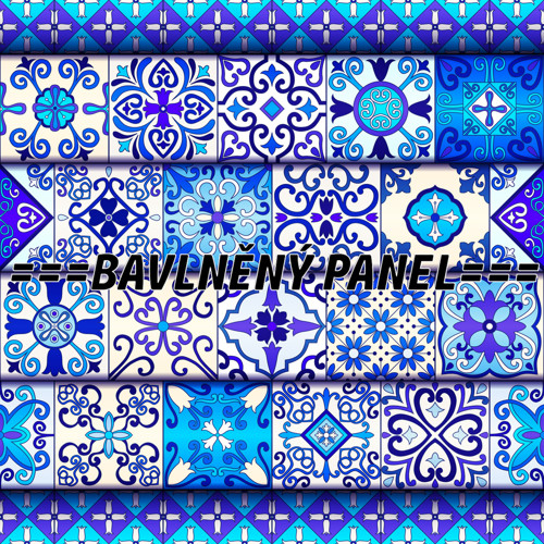 Bavlněný panel 25 X 25 cm — foto 1