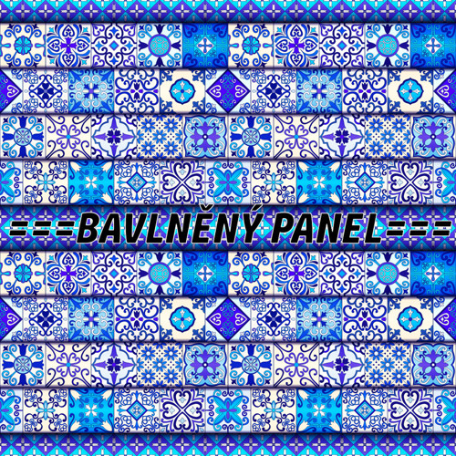 Bavlněný panel 25 X 25 cm — foto 1