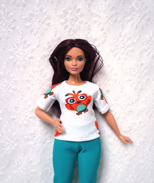 Tričko pro Barbie - curvy - baculku — foto 1