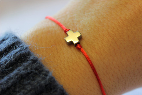 Hematit.. Ochranný náramek Kabbalah — foto 1
