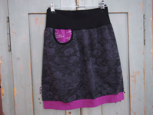 Rose anthracite ... suknička XS/S — foto 1