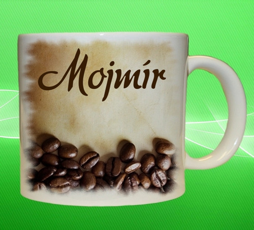 Hrneček se jménem MOJMÍR - možno i jiné jméno