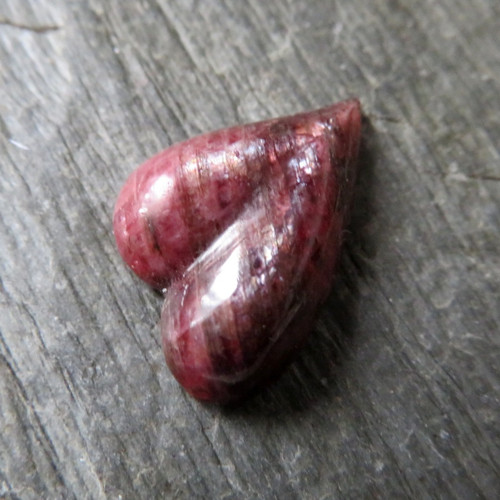 Rubín Mozambik srdíčko č.1 — foto 1