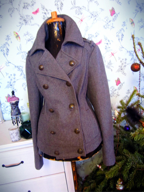 Stylový kabátek sailor in grey — foto 1
