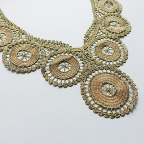 Krajková vsadka GOLD — foto 1