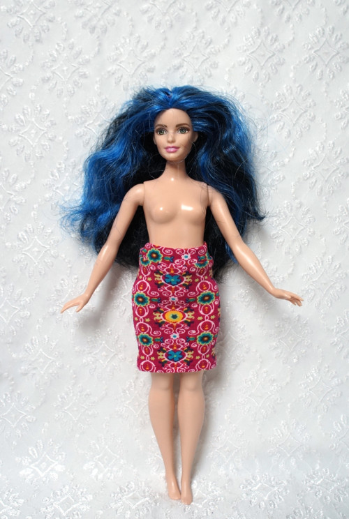 Sukně pro Barbie 2016 - curvy - baculku — foto 1