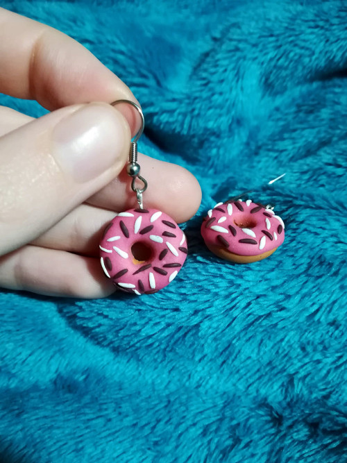 Malinové donutky — foto 1