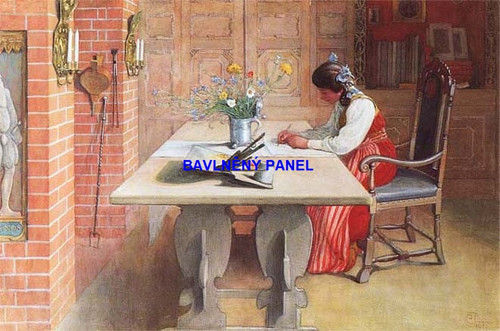 Bavlněný panel vel. A4