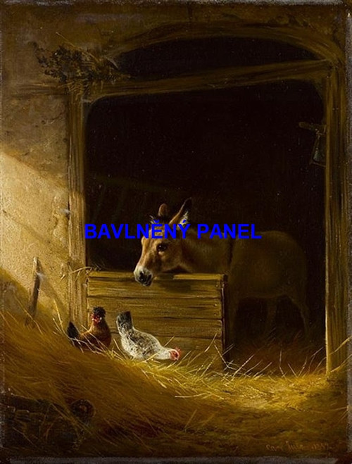 Bavlněný panel vel. A4