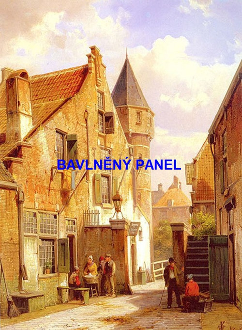 Bavlněný panel vel. A4