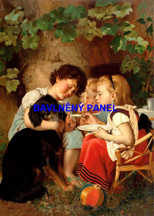 Bavlněný panel vel. A4