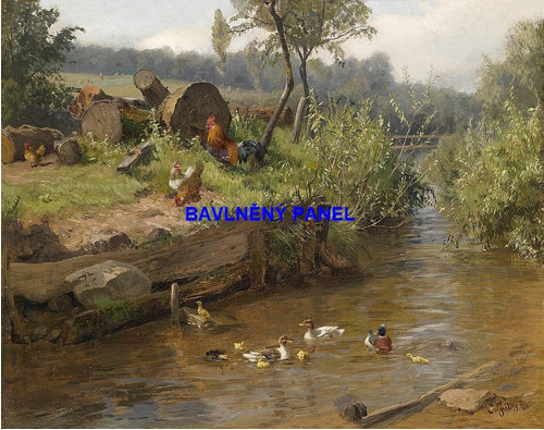 Bavlněný panel vel. A4 — foto 1