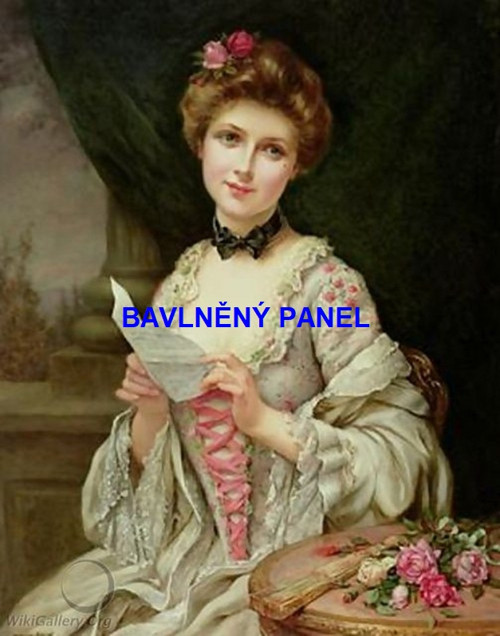 Bavlněný panel vel. A4
