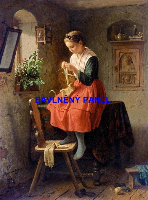 Bavlněný panel vel. A4 — foto 1