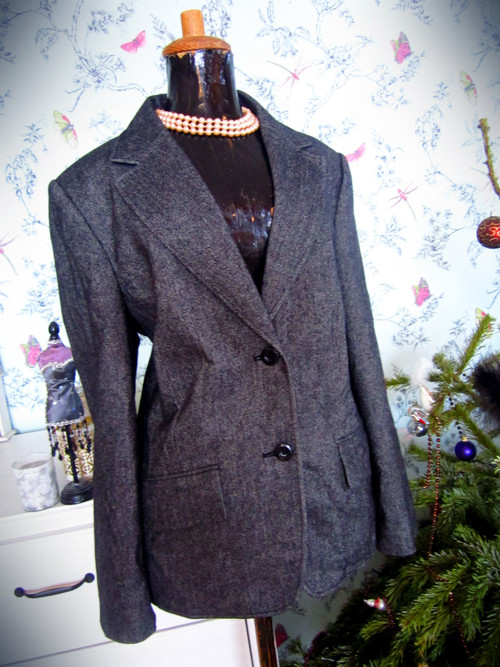 Sako vlněné, v dandy stylu — foto 1