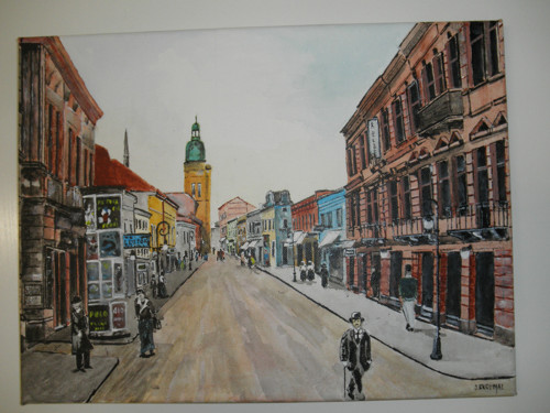 Mlýnská ulice 1915
