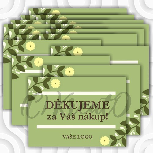 Děkovné kartičky 4