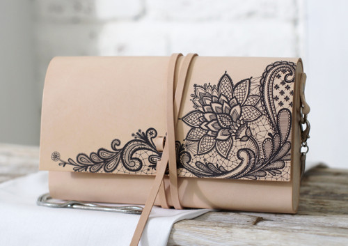 Listová kabelka s retiazkou EVENING CLUTCH N.2