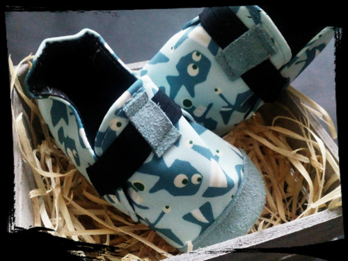 Softshellové botičky s rybkami — foto 1