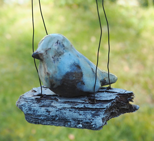 Driftwood a ptáček — foto 1