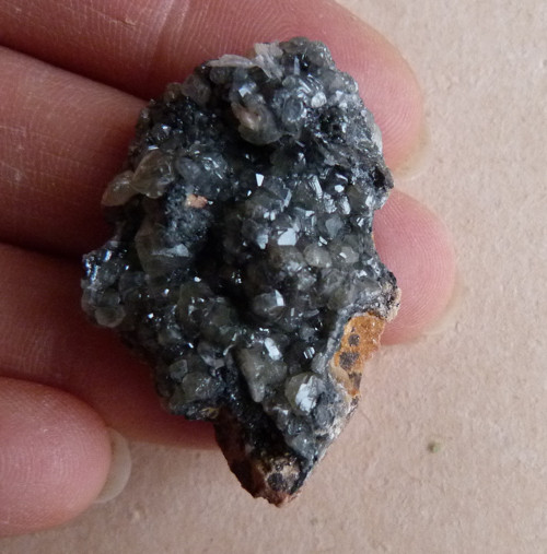 Cerusit, baryt, galenit - 3,8 cm — foto 1