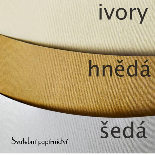 Strukturovaný papír Style hnědá A4 230g 1ks