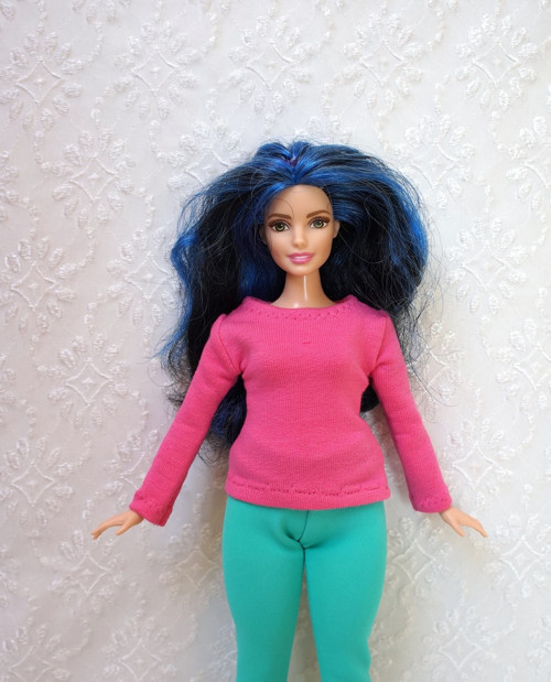 Tričko pro Barbie - curvy - baculku — foto 1