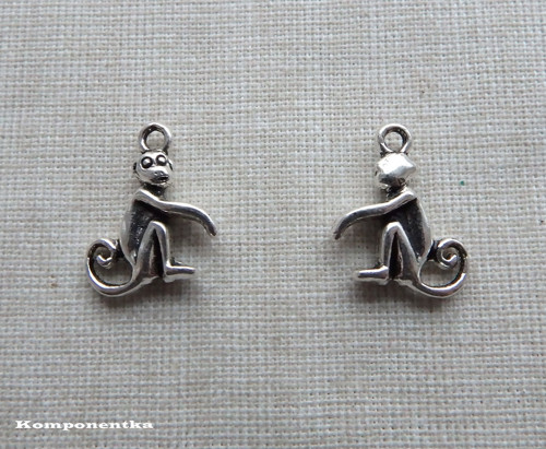 Přívěšek opice 16x13mm 1kus