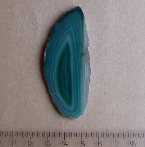 Achát plátek - 7,1 cm — foto 1