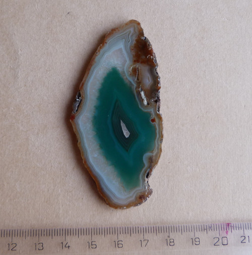 Achát plátek - 7,8 cm — foto 1