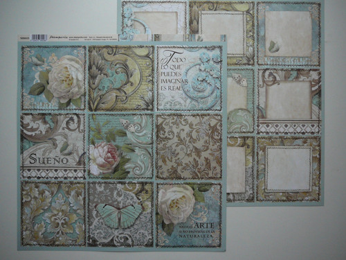 Oboustranný papír 30,5 x 30,5 cm