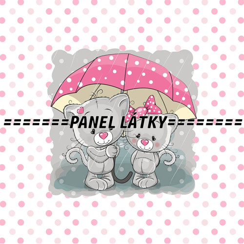 Bavlněný panel 25 x 25cm