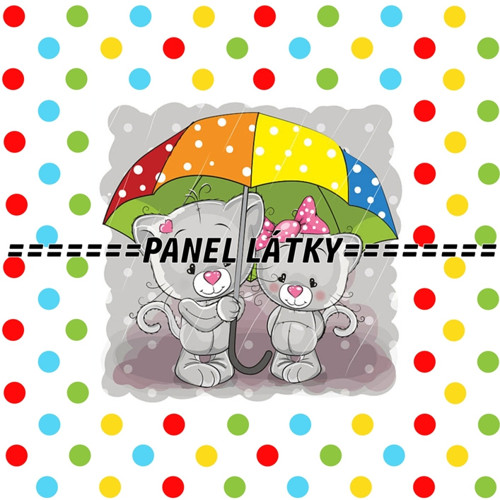 Bavlněný panel 25 x 25cm — foto 1